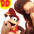 Donkey Kong and Diddy Kong Wall Decals