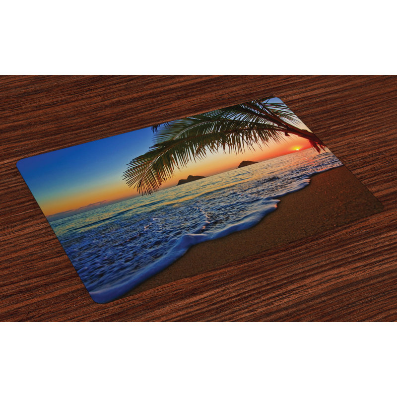 Bailey Hawaiian Sunrise Lanikai Beach Placemat