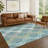 Machine Washable Indoor/Outdoor Chantille ACN2326 Mid-Century Modern Rug-1354782445