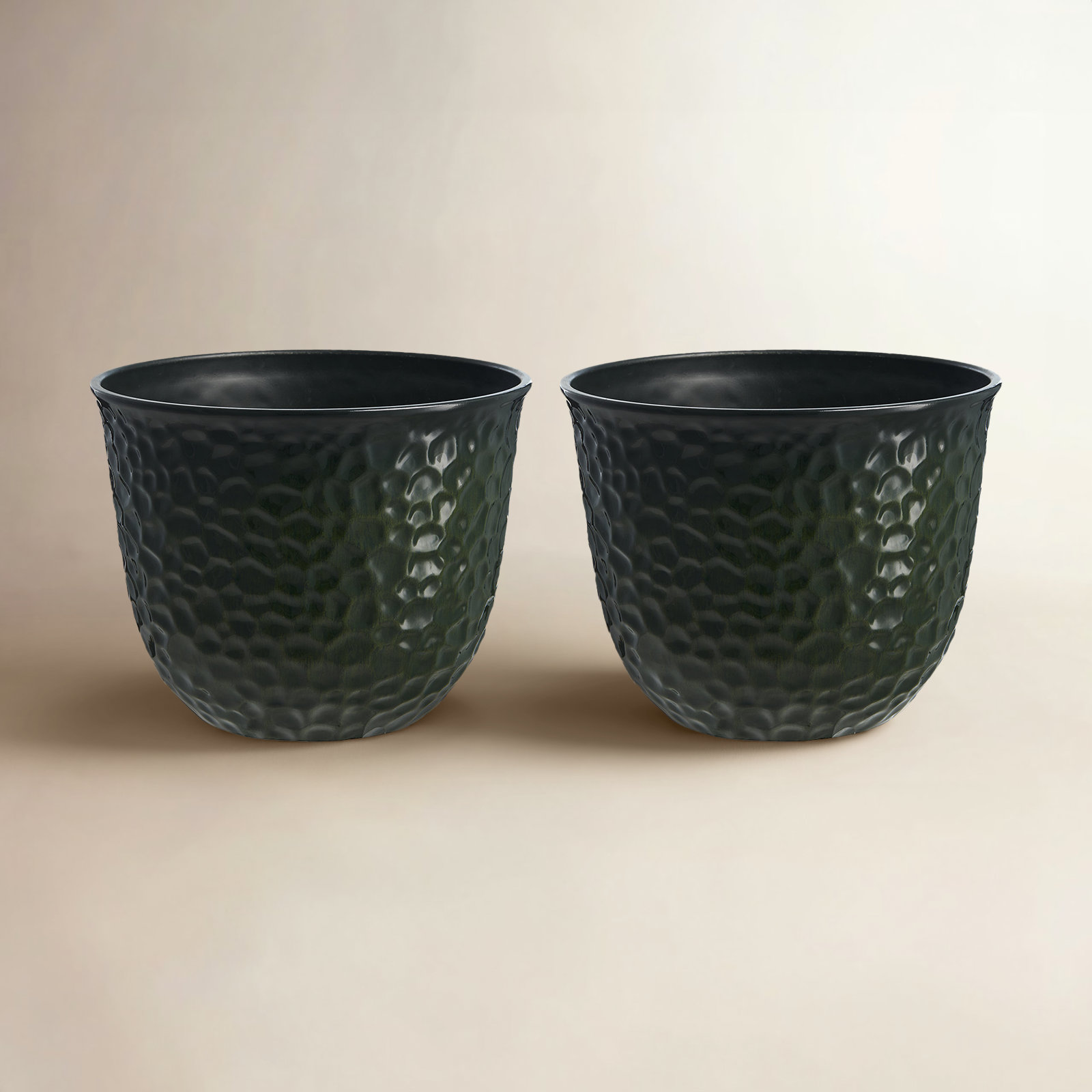 15" Pot Planter, Green