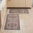 Jessica Simpson Machine Washable, Slip Resistant Accent and Runner Rugs with Fringe (Set of 2)