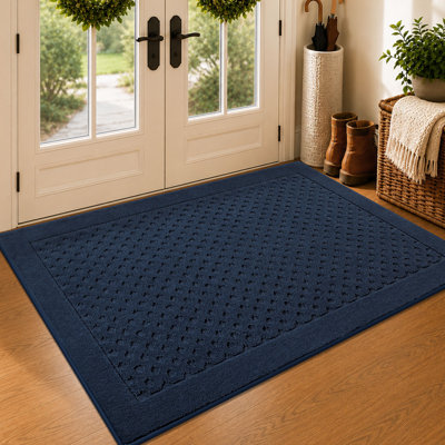 Tapis de porte anti-salissures, tapis d'entrée antidérapant lavable à la machine, paillasson pour chien, tapis de porte avant intérieur, tapis d'entrée super absorbant