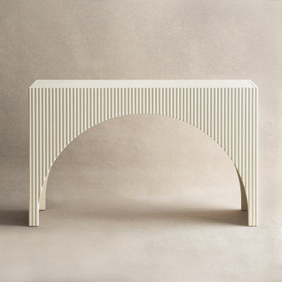 47.2" W Fluted Arch Console Table