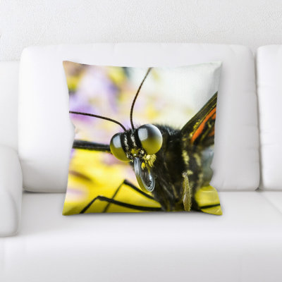 Coussin décoratif papillon