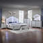 Table de chevet mystique de style contemporain en bois (Comprend seulement la table de chevet)