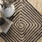 Axel Diamond Jute Natural Area Rug-2130005225