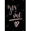 You + me - Imprimé mat pour chambre à coucher-152528565