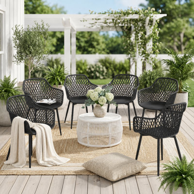 Outdoor Patio Dining Armchair