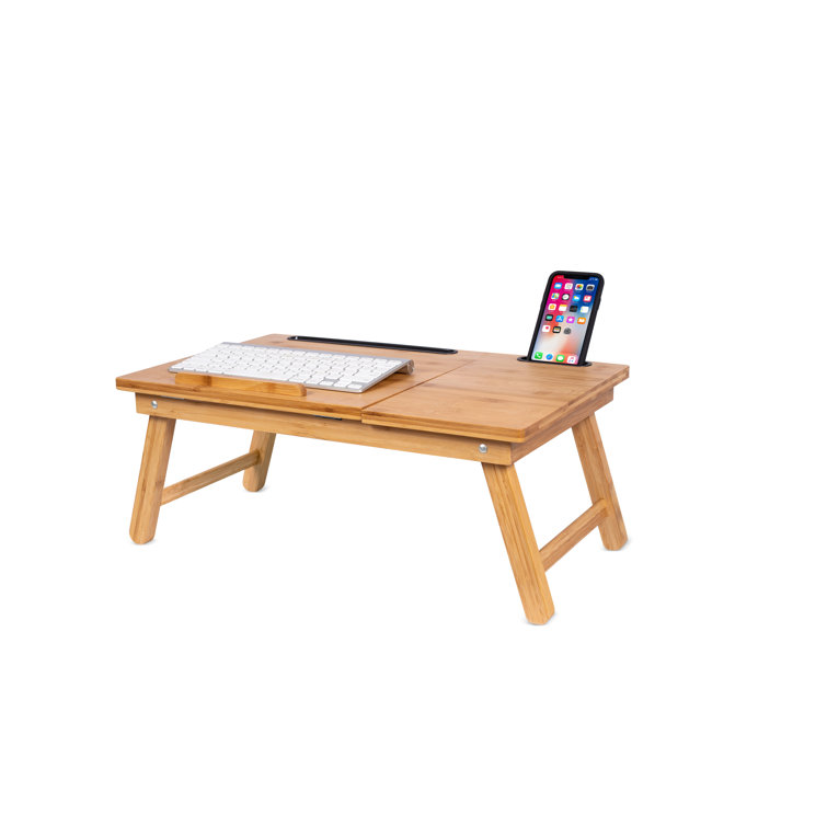 Sofia + Sam Bamboo Ventilation Lap Tray with Adjustable Legs