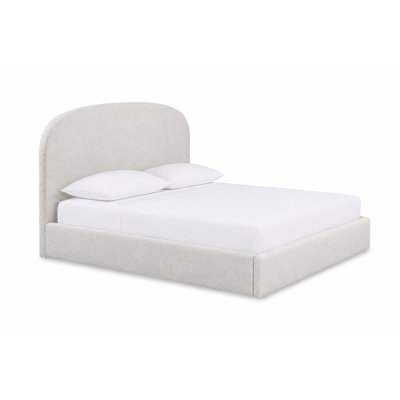 Nordic Upholstered Round Bed