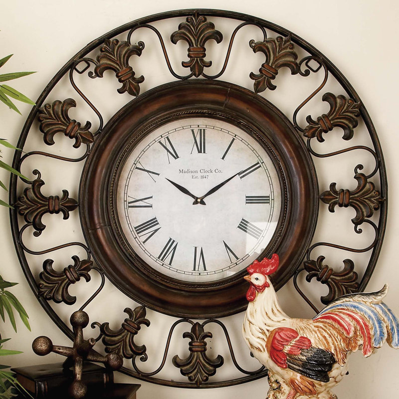 Metal Wall Clock