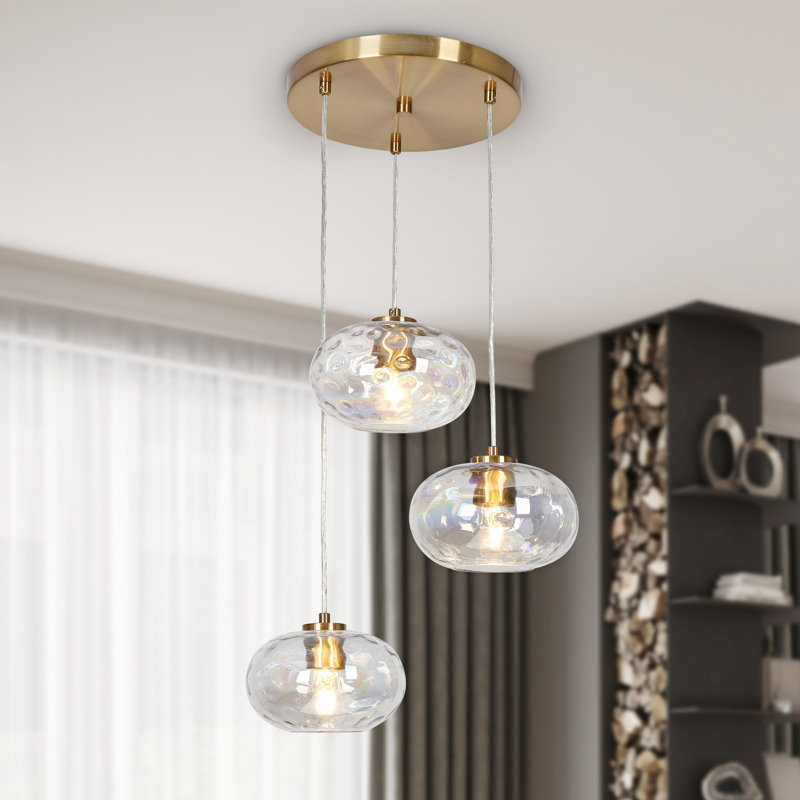 Luminaire suspendu 3 lumières Willeford