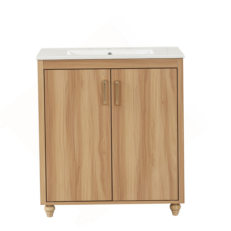 Meuble-lavabo multifonctionnel 30 po avec lavabo et meuble-lavabo 30 po