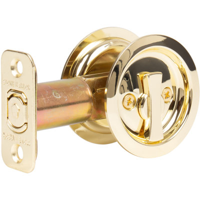 Round Pocket Door Lock