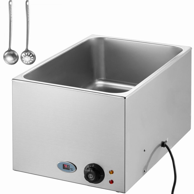 Chaufferette commerciale commerciale pour comptoir 24Qt 1200W Bain Marie