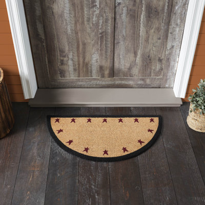 Tapis Connell Coir demi-cercle 16,5 x 33