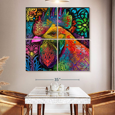 Brampt Rooster Swirls