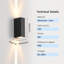 LED Semi Flush Mount