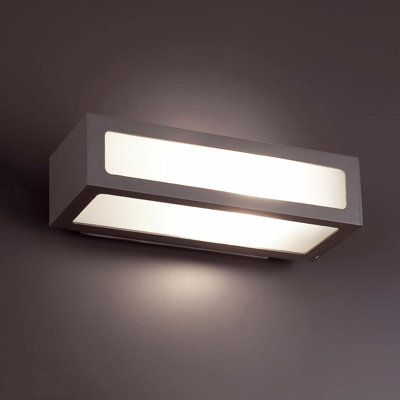 Compson Dark Gray Outdoor Flush Mount