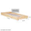 Jaquinton 90 X 200cm Storage Bed-132669459