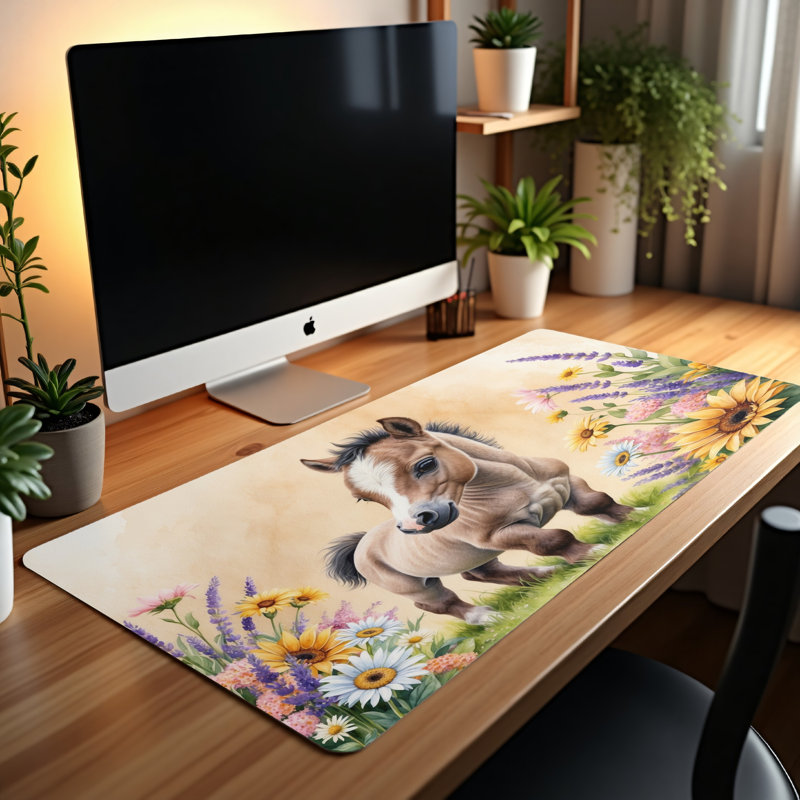 Polyester Desk Pad, 31.5x15.5