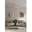 Ventilateur de plafond d'intérieur / d'extérieur à DEL de 5 po de style côte à côte 72 po Norwynd-124318348-124318349