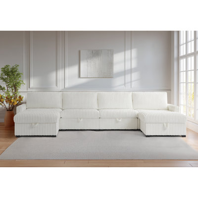 Spacious Tufted Sofa, Altay Velvet Upholstery, Modern Living Room