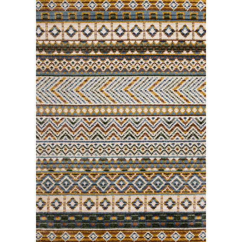 Tapis Solvyn Southwestern, Rectangle 5 pi 3 po x 7 pi 7 po