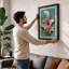 Tokyo Calla Lilies Botanical - Framed Print-408984657-408984650