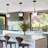 Laba 6.89" W 3-Light Glass Teardrop Pendant