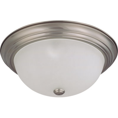 Cobleskill Glass Flush Mount