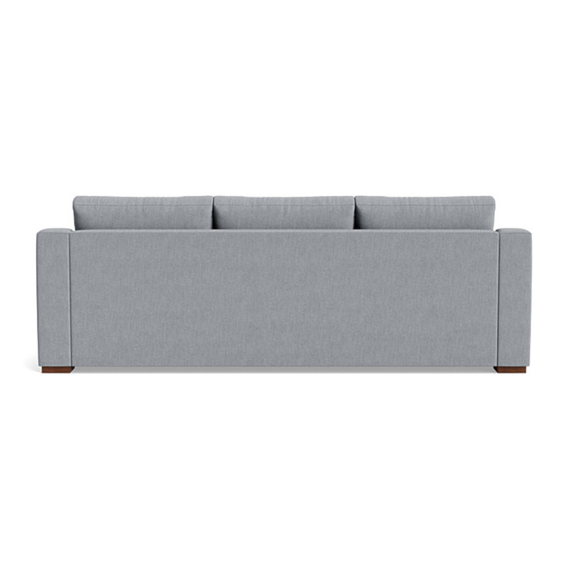 Lucca Sofa (95"), Performance Weave - Zinc