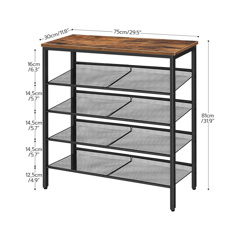 20 Pair Shoe Rack