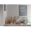 «Eat Here Home Cuisson Marine» par Daphne Polselli, reproduction d'art textuel sur toile-26610252-26611586