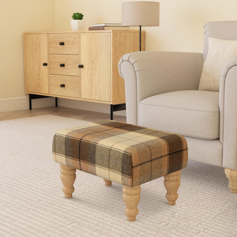Manufactured Wood Accent Stool, Natural