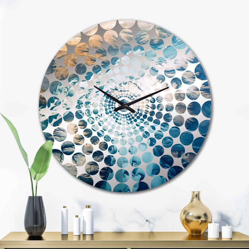 Horloge murale Rudolfa - Glacier, Grand
