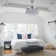42" Ceiling Fan With Crystal Accents & Remote Control