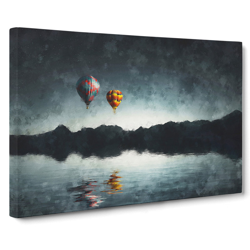 Hot Air Balloons Vol.2 - Wrapped Canvas, 40cm H x 60cm W x 3cm D