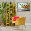 «Sunflowers Morning Glory», toile flottante encadrée par Leon Devenice-663766991-663766979