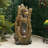 Outdoor Waterfall Fountain with Lights
