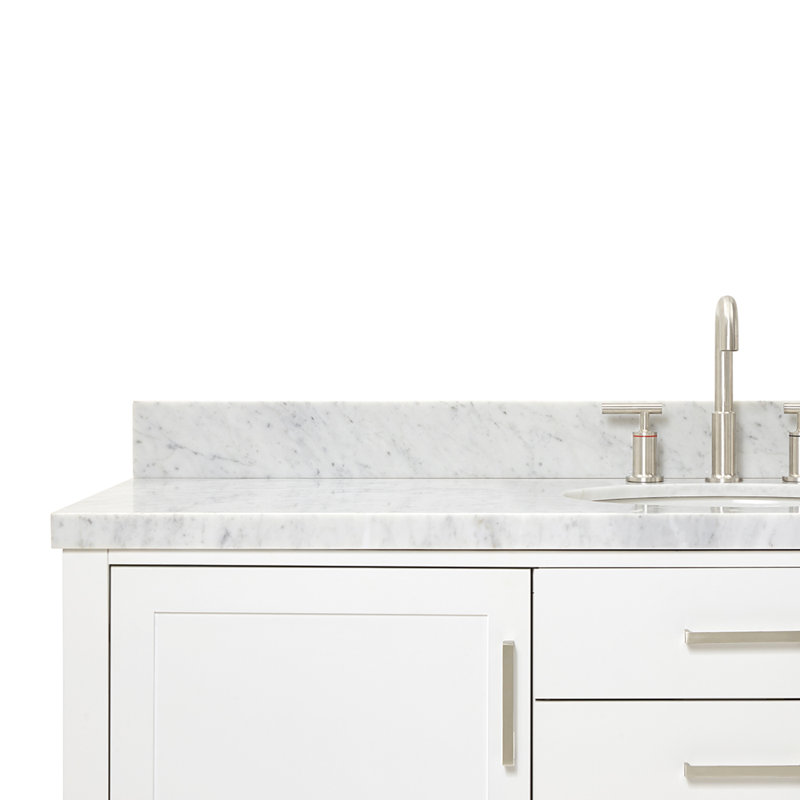 Bayhill 61'' W Single Vanity, White