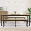 Metal Base Dining Table-1698938360-1698938365