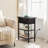 Mychele 25.2" Tall End Table with Storage and Charging Station-1289230752