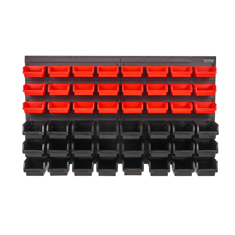 Ensemble de 92 bacs en plastique