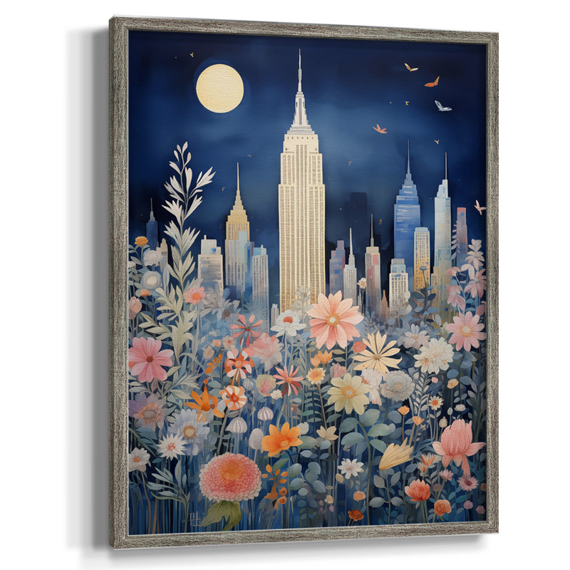 LANDSCAPES Series CCCXIV Framed Print - Solid Wood, 30" H x 24" W