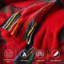 Jeté de Noël à motif écossais pour canapé-lit Mohair tartan à carreaux en cachemire doux