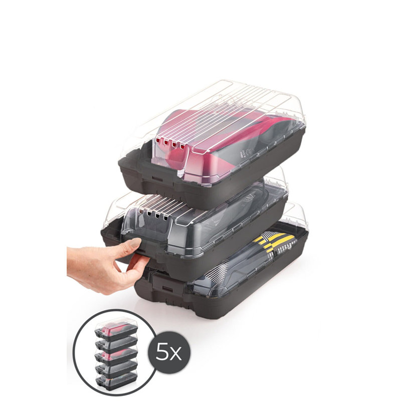 Boîte de rangement pour chaussures empilable