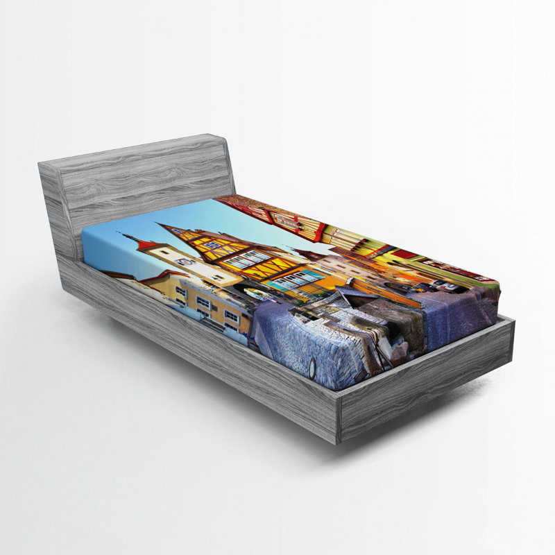 Microfiber Fitted Sheet, Twin Fitted Sheet