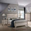 Commode 5 tiroirs (commode), 1Pc Finition en bois flotté vieilli style rustique contrastant