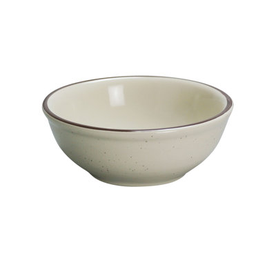 Yanco Brown Speckled Chinaware Nappie